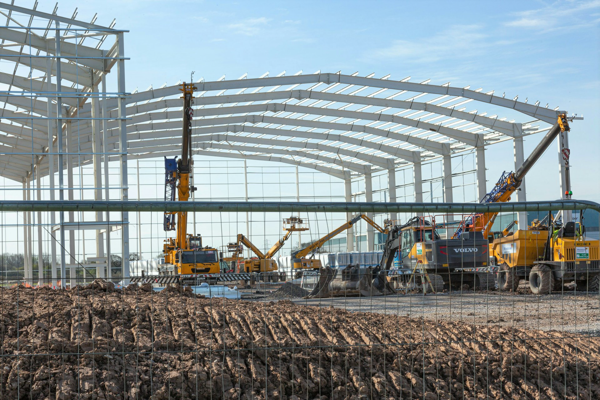 Industrial Steel Frame Build